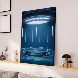 3D Rendering Mechanical Creative Science Fiction Canvas Wall Art Home Decor