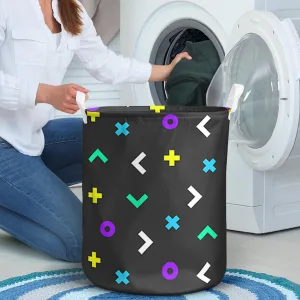 Gaming Elements Dark Pattern Design Including Laundry Basket